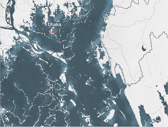 The Ganges-Brahmaputra Delta, Bangladesh after image