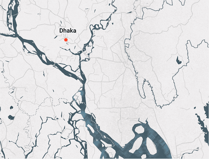 The Ganges-Brahmaputra Delta, Bangladesh before image